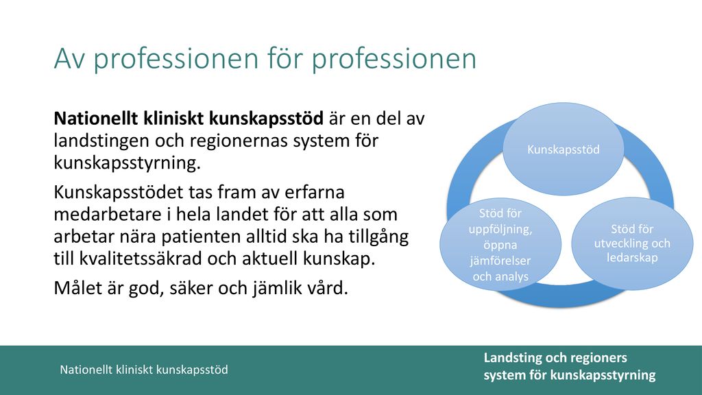 Bästa möjliga kunskap i varje patientmöte ppt ladda ner